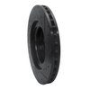 633-63146L Drilled/Slotted Brake Rotor [Black], 2013-2019 Mercedes-Benz, Position: Front Left - image 4