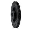 633-63146R Drilled/Slotted Brake Rotor [Black], 2013-2019 Mercedes-Benz, Position: Front Right - image 2