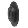 633-63161R Drilled/Slotted Brake Rotor [Black], Fits Select Mercedes-Benz, Position: Rear Right - image 2