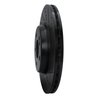 633-63162R Drilled/Slotted Brake Rotor [Black], Fits Select Mercedes-Benz, Position: Rear Right - image 2