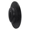 633-63173R Drilled/Slotted Brake Rotor [Black], 2015-2021 Mercedes-Benz, Position: Rear Right - image 2
