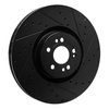 633-63180R Drilled/Slotted Brake Rotor [Black], Fits Select Mercedes-Benz, Position: Front Right - image 2