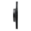 633-63183L Drilled/Slotted Brake Rotor [Black], Fits Select Mercedes-Benz, Position: Rear Left - image 3