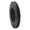 633-63186R Drilled/Slotted Brake Rotor [Black], Fits Select Mercedes-Benz, Position: Front Right - image 4