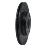 633-65004R Drilled/Slotted Brake Rotor [Black], 1986-1986 GM, Position: Front Right - image 2