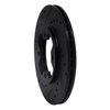 633-67005L Drilled/Slotted Brake Rotor [Black], 1979-1983 Infiniti/Nissan, Position: Front Left - image 2