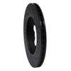 633-67005L Drilled/Slotted Brake Rotor [Black], 1979-1983 Infiniti/Nissan, Position: Front Left - image 4