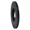 633-67008R Drilled/Slotted Brake Rotor [Black], 1981-1988 Infiniti/Nissan, Position: Front Right - image 4