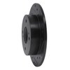 633-67029R Drilled/Slotted Brake Rotor [Black], 1989-1998 Infiniti/Nissan, Position: Rear Right - image 2
