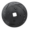 633-67032R Drilled/Slotted Brake Rotor [Black], 1988-1988 Infiniti/Nissan, Position: Rear Right - image 1