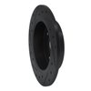 633-67036R Drilled/Slotted Brake Rotor [Black], 1990-2006 Infiniti/Nissan, Position: Rear Right - image 4