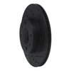 633-67037R Drilled/Slotted Brake Rotor [Black], 1988-2006 Infiniti/Nissan, Position: Front Right - image 2
