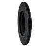 633-67054R Drilled/Slotted Brake Rotor [Black], 2004-2006 Infiniti/Nissan, Position: Front Right - image 4