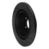 633-67055L Drilled/Slotted Brake Rotor [Black], Fits Select Infiniti/Nissan, Position: Rear Left - image 4