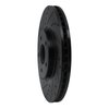 633-67059L Drilled/Slotted Brake Rotor [Black], 2007-2017 Multiple Makes/Models, Position: Front Left - image 2