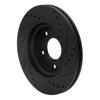 633-67064L Drilled/Slotted Brake Rotor [Black], 2013-2019 Infiniti/Nissan, Position: Front Left - image 4