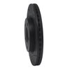 633-67064R Drilled/Slotted Brake Rotor [Black], 2013-2019 Infiniti/Nissan, Position: Front Right - image 2