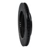 633-67065L Drilled/Slotted Brake Rotor [Black], 2011-2019 Infiniti/Nissan, Position: Front Left - image 4