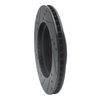 633-67065R Drilled/Slotted Brake Rotor [Black], 2011-2019 Infiniti/Nissan, Position: Front Right - image 4