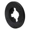 633-67074L Drilled/Slotted Brake Rotor [Black], 1984-1986 Infiniti/Nissan, Position: Front Left - image 4