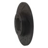 633-67075L Drilled/Slotted Brake Rotor [Black], 1978-1982 Infiniti/Nissan, Position: Front Left - image 2