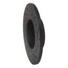 633-67075L Drilled/Slotted Brake Rotor [Black], 1978-1982 Infiniti/Nissan, Position: Front Left - image 4