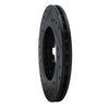 633-67077R Drilled/Slotted Brake Rotor [Black], 1982-1985 Infiniti/Nissan, Position: Front Right - image 4