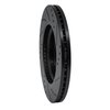 633-67100L Drilled/Slotted Brake Rotor [Black], 2011-2019 Infiniti/Nissan, Position: Front Left - image 4