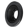 633-67101R Drilled/Slotted Brake Rotor [Black], 2012-2021 Infiniti/Nissan, Position: Rear Right,Rr Right - image 4