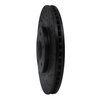 633-67104R Drilled/Slotted Brake Rotor [Black], 2014-2019 Infiniti/Nissan, Position: Front Right - image 2