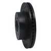 633-67108L Drilled/Slotted Brake Rotor [Black], Fits Select Infiniti/Nissan, Position: Front Left - image 2