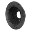633-68001L Drilled/Slotted Brake Rotor [Black], 1990-1992 Infiniti/Nissan, Position: Rear Left - image 4