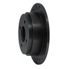 633-68001R Drilled/Slotted Brake Rotor [Black], 1990-1992 Infiniti/Nissan, Position: Rear Right - image 2