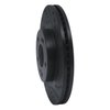 633-68005R Drilled/Slotted Brake Rotor [Black], 1997-2001 Infiniti/Nissan, Position: Front Right - image 2
