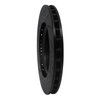 633-68008R Drilled/Slotted Brake Rotor [Black], 2003-2008 Infiniti/Nissan, Position: Front Right - image 4