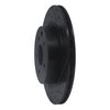 633-68009R Drilled/Slotted Brake Rotor [Black], 2003-2008 Infiniti/Nissan, Position: Rear Right - image 2