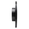 633-68013R Drilled/Slotted Brake Rotor [Black], Fits Select Infiniti/Nissan, Position: Rear Right - image 3