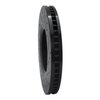 633-68014L Drilled/Slotted Brake Rotor [Black], 2005-2014 Infiniti/Nissan, Position: Front Left - image 4
