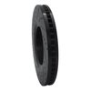 633-68014R Drilled/Slotted Brake Rotor [Black], 2005-2014 Infiniti/Nissan, Position: Front Right - image 4