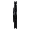 633-68016R Drilled/Slotted Brake Rotor [Black], Fits Select Infiniti/Nissan, Position: Front Right - image 3