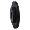 633-72006L Drilled/Slotted Brake Rotor [Black], 1985-1991 Multiple Makes/Models, Position: Front Left - image 2