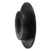 633-72012R Drilled/Slotted Brake Rotor [Black], 1990-1994 Multiple Makes/Models, Position: Rear Right - image 2