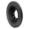 633-72017L Drilled/Slotted Brake Rotor [Black], 1991-1993 Multiple Makes/Models, Position: Rear Left - image 4