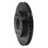 633-72022R Drilled/Slotted Brake Rotor [Black], 1988-2007 Multiple Makes/Models, Position: Front Right - image 2