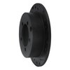 633-72030R Drilled/Slotted Brake Rotor [Black], 1997-2004 Mitsubishi, Position: Rear Right - image 2