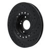 633-72031L Drilled/Slotted Brake Rotor [Black], 1993-1999 Multiple Makes/Models, Position: Front Left - image 4