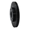 633-72034R Drilled/Slotted Brake Rotor [Black], 2000-2012 Multiple Makes/Models, Position: Front Right - image 2