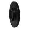 633-72051L Drilled/Slotted Brake Rotor [Black], 1987-1989 Multiple Makes/Models, Position: Front Left - image 2