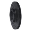 633-72051R Drilled/Slotted Brake Rotor [Black], 1987-1989 Multiple Makes/Models, Position: Front Right - image 2