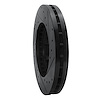 633-72067L Drilled/Slotted Brake Rotor [Black], 2005-2020 Multiple Makes/Models, Position: Fr Left,Front Left - image 1